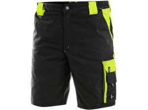 SIRIUS BRIGHTON Szorty Czarno-Żółte