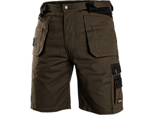 ORION DAVID Szorty Brązowe