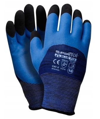 Rękawice SUPERTECH BLUE FIX