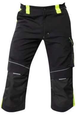 ARDON NEON Spodnie 3/4 Czarno-Żółte