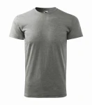 MALFINI HEAVY NEW T-Shirt Ciemno Szary