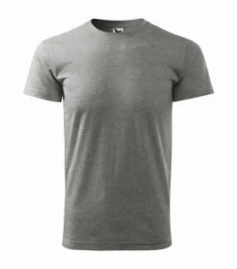 MALFINI HEAVY NEW T-Shirt Ciemno Szary