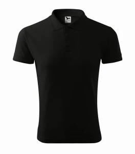 MALFINI PIQUE Koszulka Polo Czarna