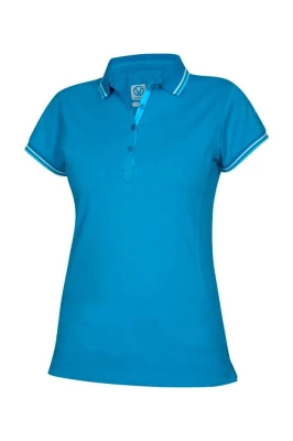 ARDON FLORET Damskie Polo Niebieska