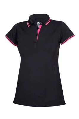 ARDON FLORET Damskie Polo Czarna