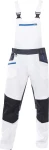 ARDON 4XSTRETCH Ogrodniczki Białe
