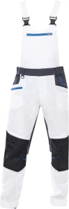 ARDON 4XSTRETCH Ogrodniczki Białe